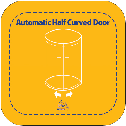 Automatic Half Curved Door